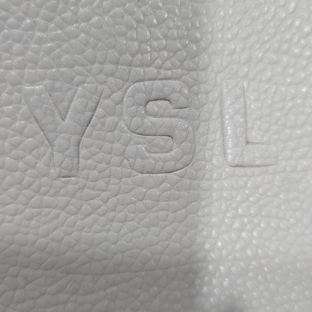 Yves Saint Laurent Cream Leather Women's Bag - Picture 13 of 16